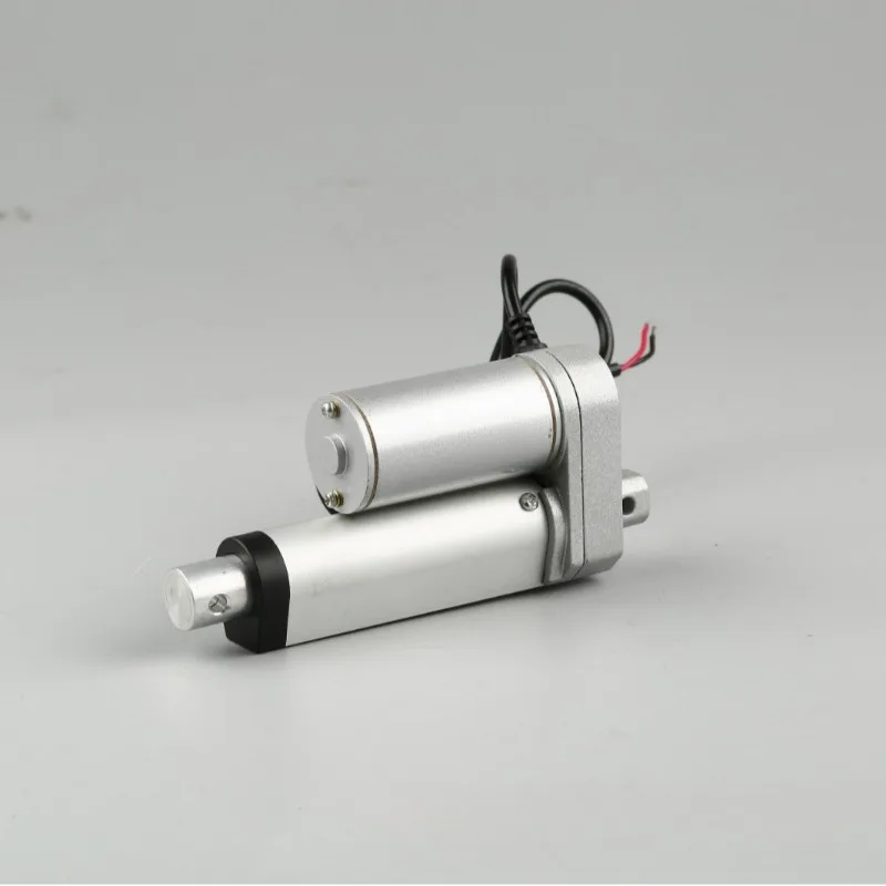 1000N DC 24V Linear Actuator Push 100kg 1000N 50mm 100mm 150mm 200mm 250mm 300mm 350mm Stroke Linear Drive Electric Motor 14mm/s