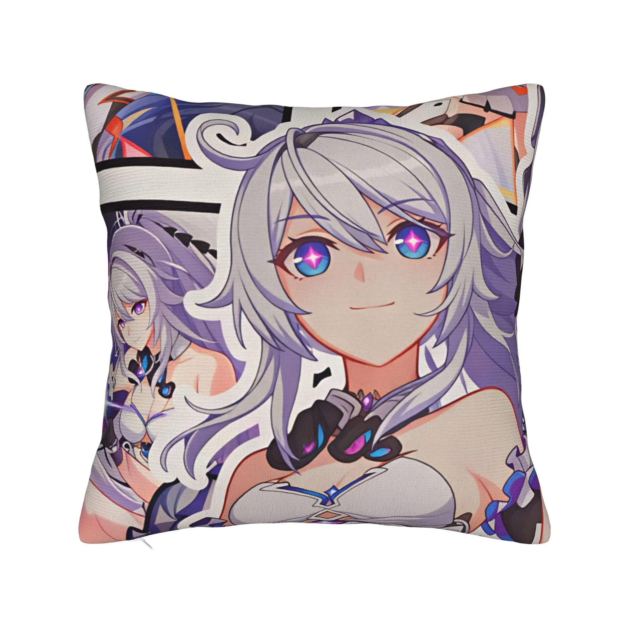 Honkai Impact Pillow Case  Design Pillow Cover For Living Room Bed Chair Cute Funny Pillowcases
