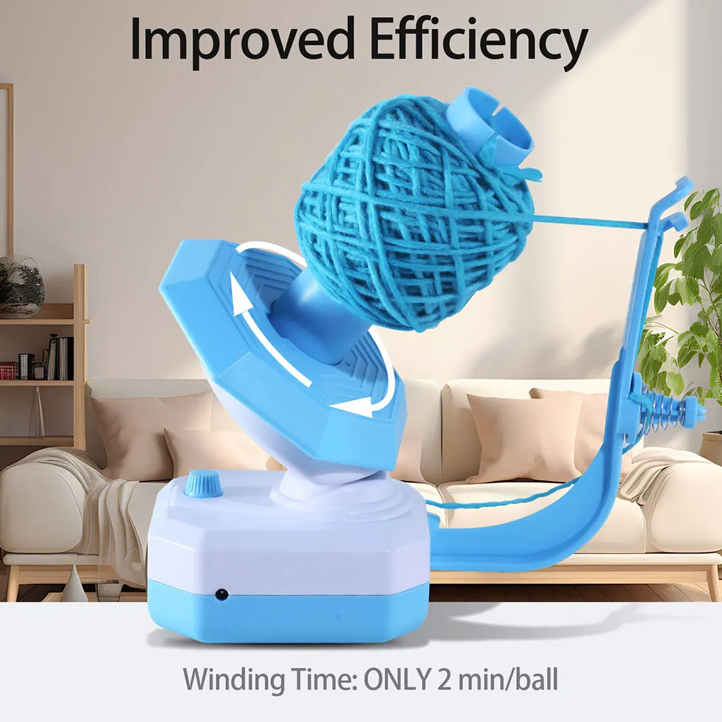 

Wool Winder | Electric Yarn Ball Winder Holder With Large Capacity Yarn Spinners Knitting Tool