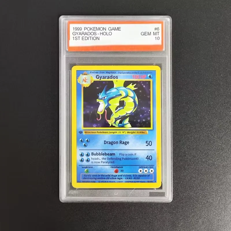 

Proxy Card 1999 Game 1St Edition Charizard Mewtwo Gyarados Blastoise Ninetales Gyarados Holo Grade 10 Collection Card
