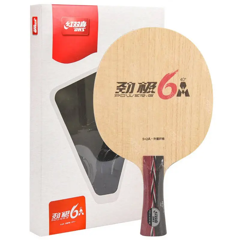 

DHS PG 6A Table Tennis Blade 5+2A External fiber Original DHS Ping Pong Bat Paddle