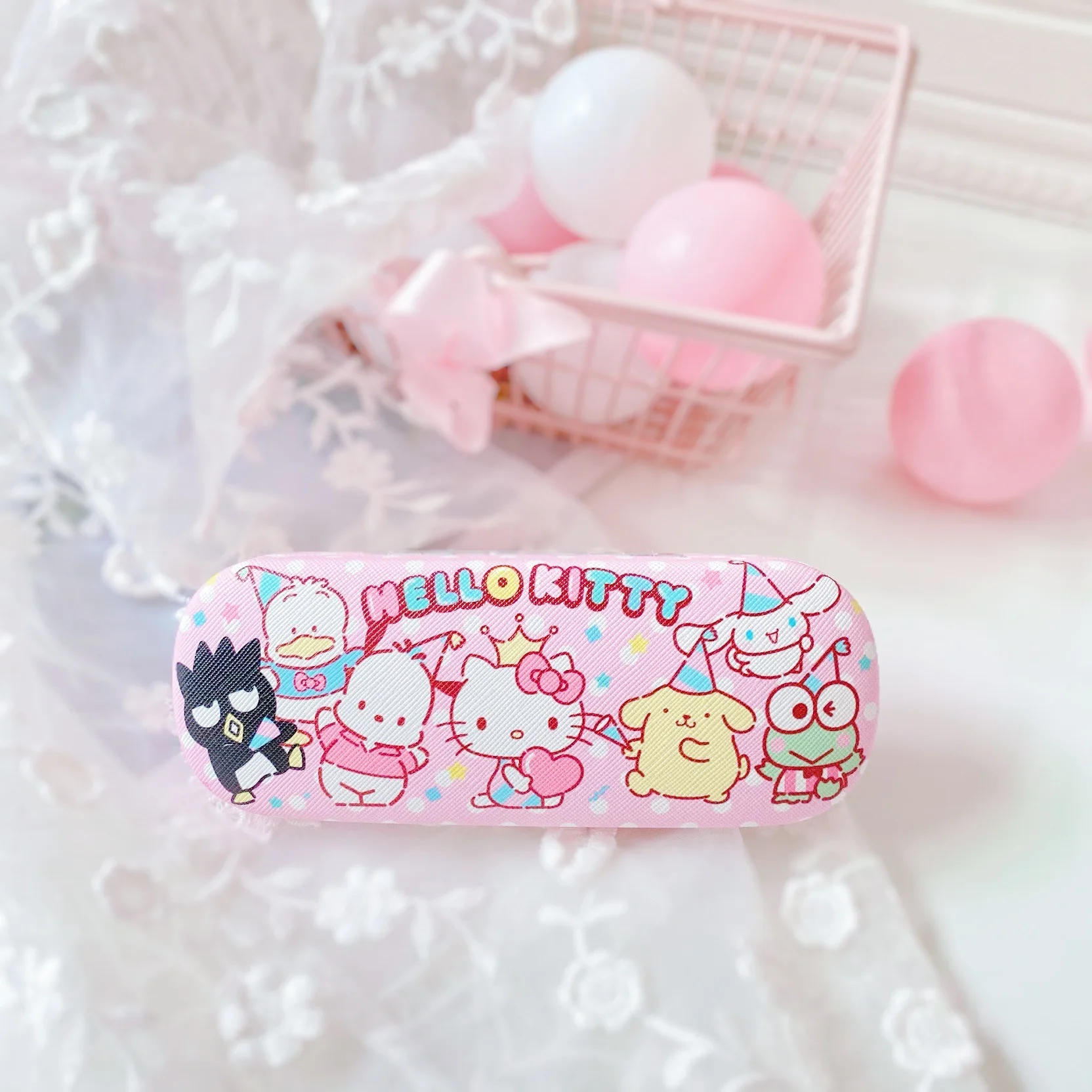 Disney Stitch Printed Glasses Case Hard Shell Holder Student Glasses Storage Box Anime Figures Stitch Glasses Case Kids Gifts