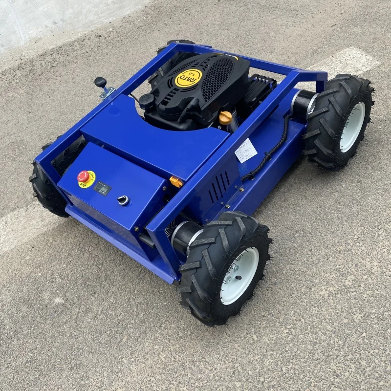 تخصيص سعر المصنع الذكية الزاحف روبوت جزازة العشب التحكم عن بعد CE معتمد مع المكونات الأساسية