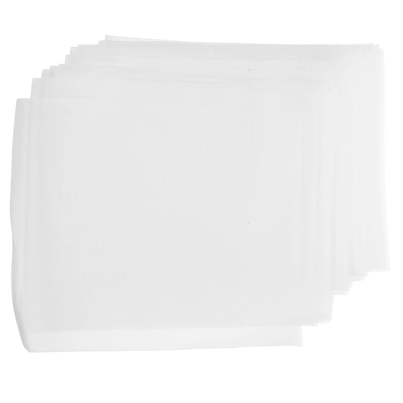 

100 Pcs Laminated Pearl Cotton Bag Thick Cushion Foam Pouches for Dishes Glasses Moving Protection Reusable Vibration Absorption