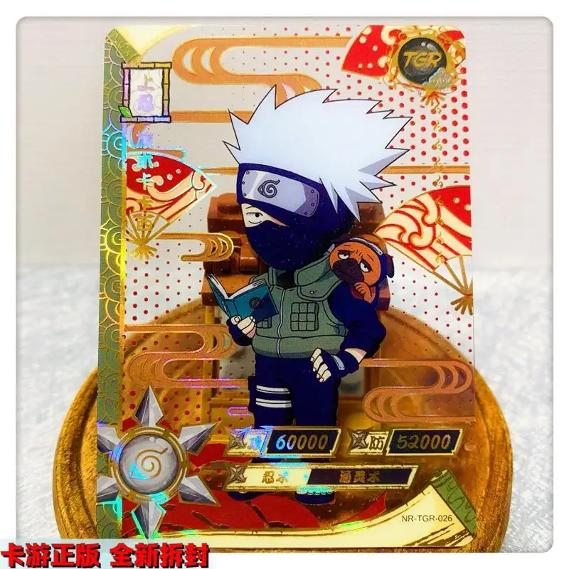 Kayou Genuine Naruto Tgr-Series No. 25-44 Anime Characters Deidara Uchiha Itachi Uchiha Madara Collection Card Children's Toys