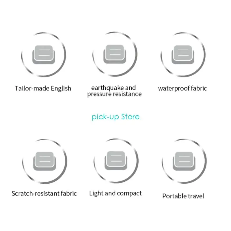 Q5WA 카메라 보호 파우치 360 및 액세서리의 방수 케이스