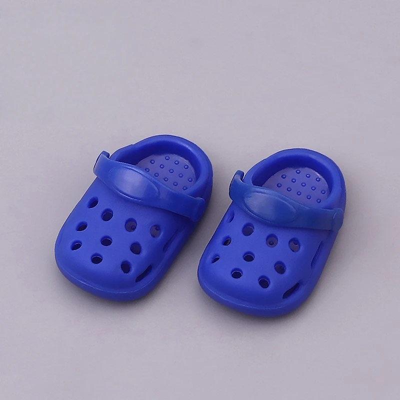 Labubu – sandales de plage d'été pour poupée Labubu de 17cm, chaussures à Mini trous V1 V2 V3, accessoires pour vêtements, jouets pour enfants, cadeau d'anniversaire