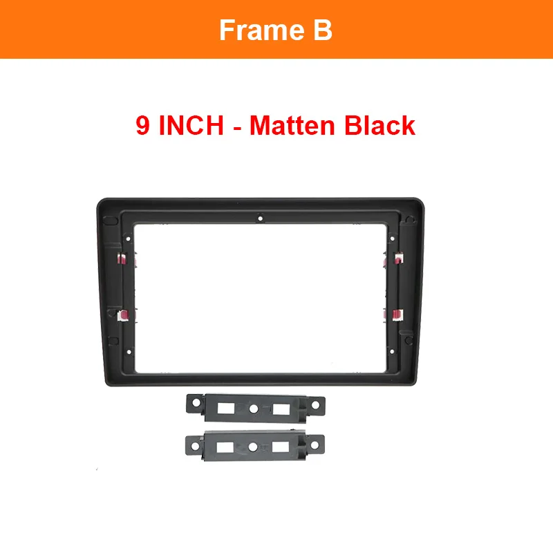 Tomzz Audio Kit Cache Radio Double DIN VW Touareg 7L Multivan T5 - Cadre Noir Installation