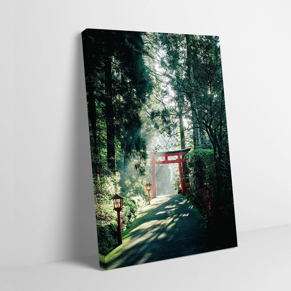 JAPANESE TORII Poster Customizable Printed Canvas Painting for Pictures Wall Art Luxury Decoration Decorative Paintings Frames