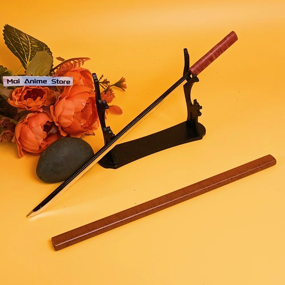 10inch Steel Roronoa Zoro Katana Iron Original Samurai Sabre Metal Anime Zoro Sword Real Size Japanese Katana Unsharp Toy Gift