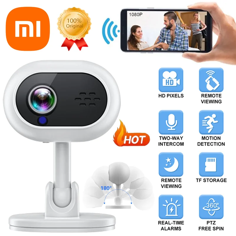 Xiaomi 1080P Mini Smart WiFi IP Camera Motion Detection Alarm Reminder Voice Interactive Night Vision Monitoring Home Security