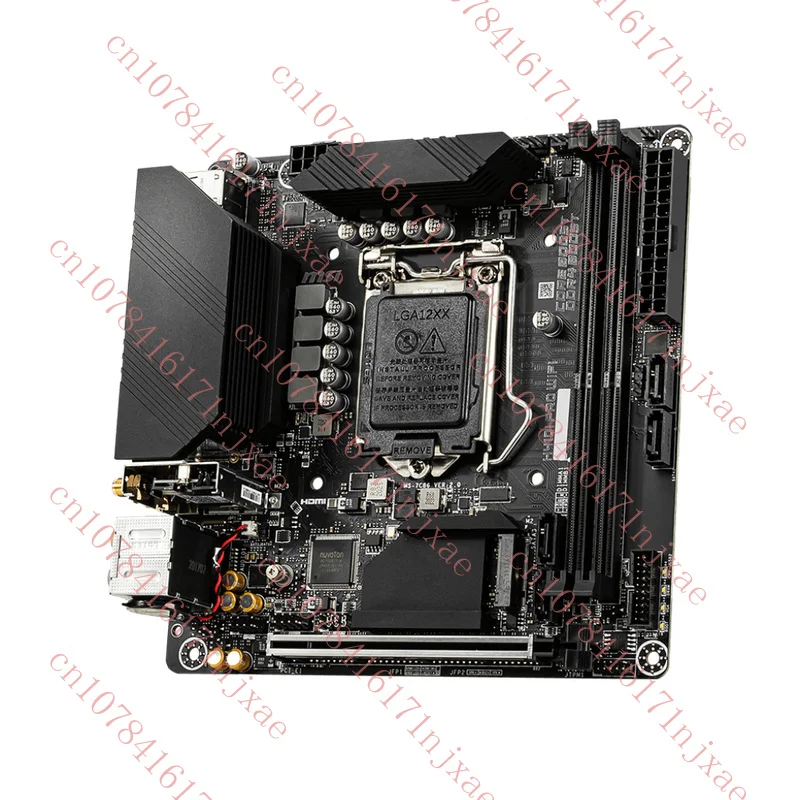 PARA placa-mãe MSI H410I PRO WIFI suporta 64 GB DDR4 LGA1200 H410M DP + HDMI.