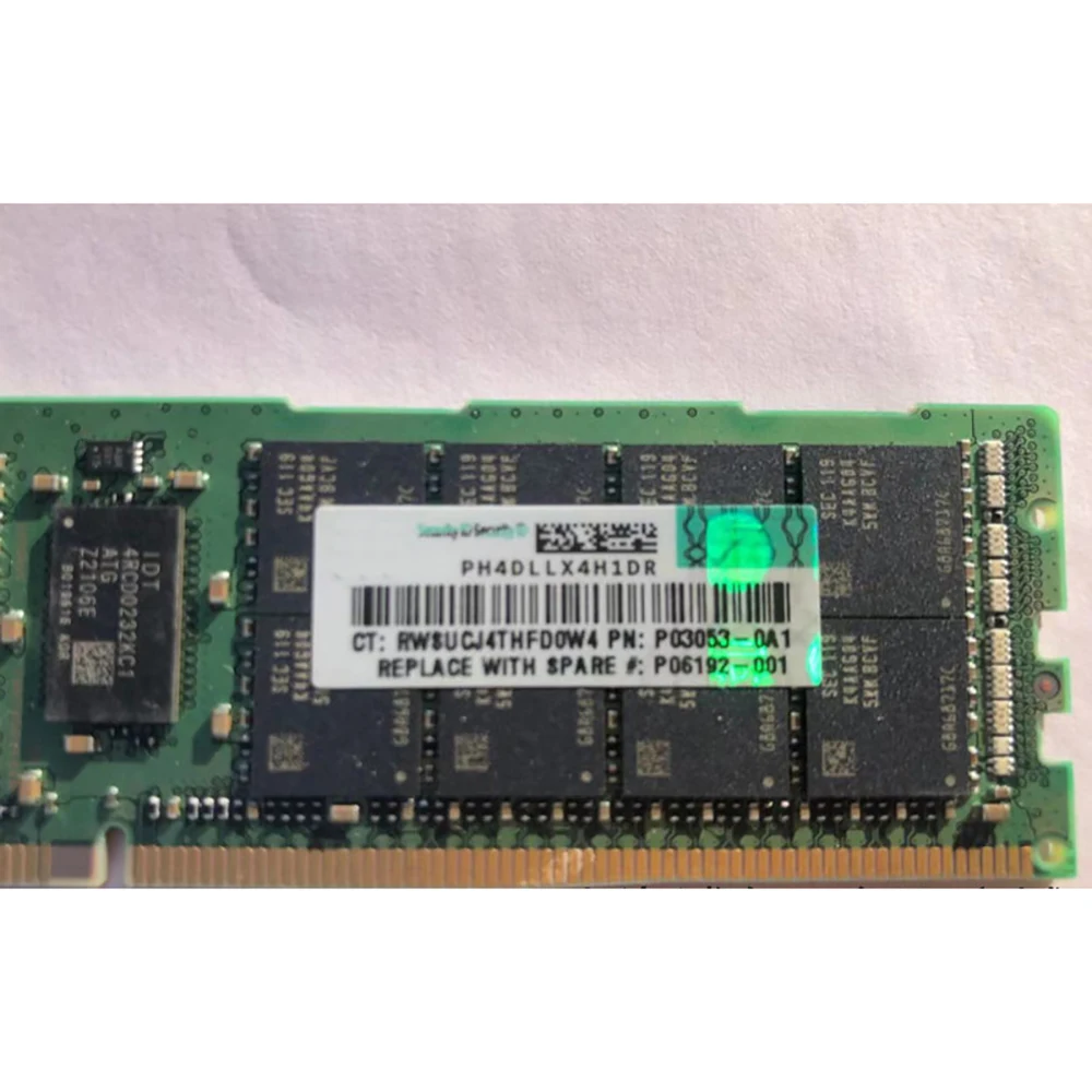 For HPE G10 P00930-B21 P06192-001 P03053-0A1 RAM 64GB 2RX4 DDR4 2933MHz Server Memory Fast Ship High Quality