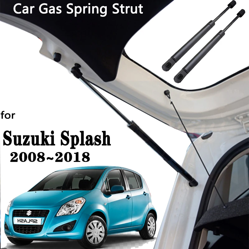 For Suzuki Splash XB EX Opel Agila 2008~2018 Car Tailgate Gas Lift Support Prop Trunk Hydraulic Rod Shock Damper Car Accessories