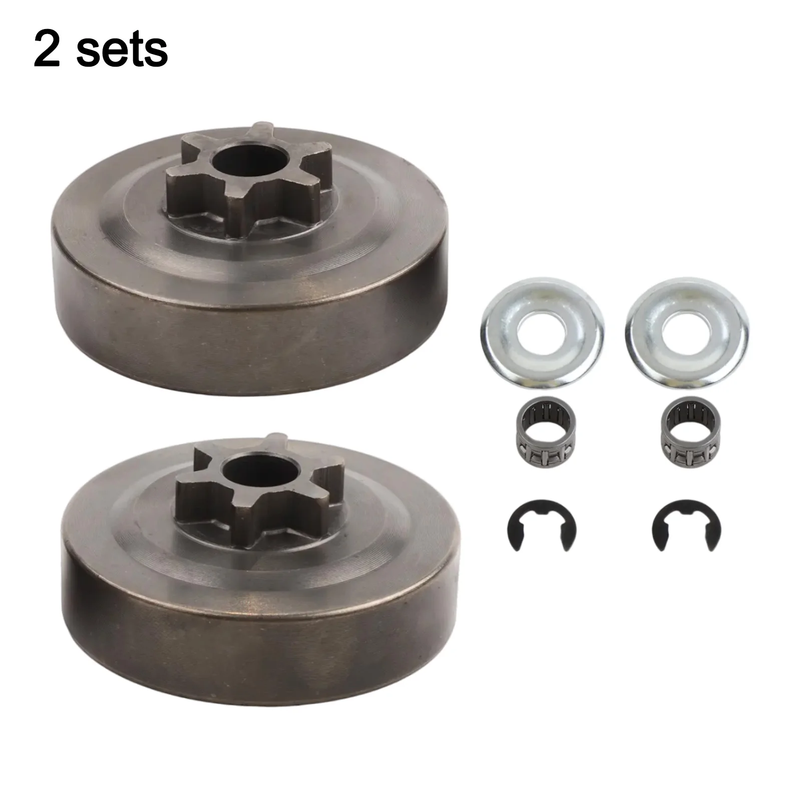 Efficient 3/8 6T Clutch Drum Sprocket Kit for MS180 MS170 MS210 MS230 MS250 Chainsaw Tackle Tough Tasks with Ease