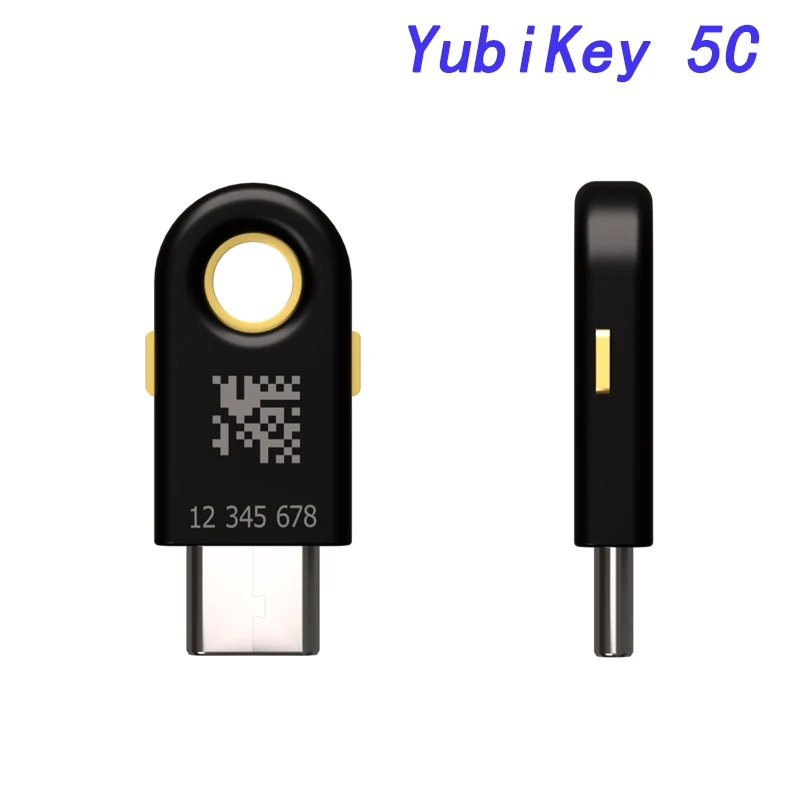 YubiKey 5C WebAuthn, FIDO2 CTAP1, FIDO2 CTAP2, универсальный 2-й фактор (U2F)