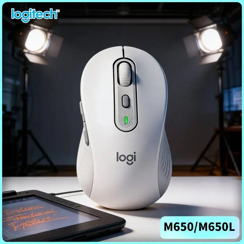 

Эргономичная мышь Logitech M650/M650L - технология SilentTouch, регулируемое разрешение 400-4000 DPI, резиновые накладки, совместимость с различными ОС