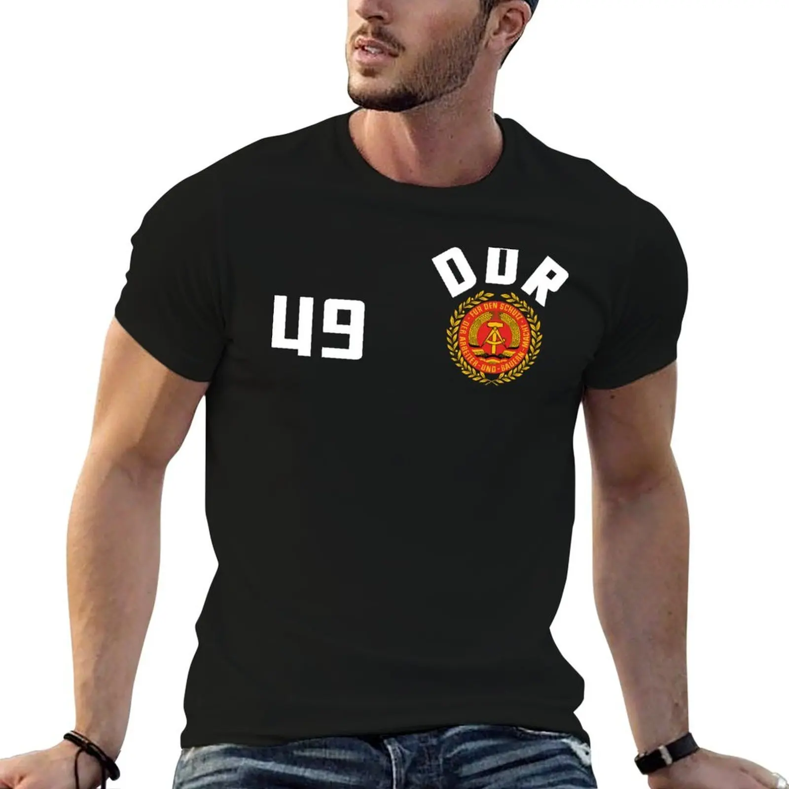 

East Germany footbal team T-Shirt t shirt personalised man tshirt T-Shirt