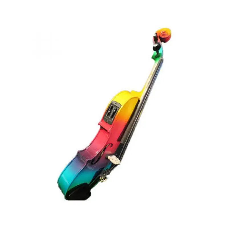 Creative Colorful Electric Violin Adult Handmade Professional Stage Performance Electronic Wind Musical Instrument Violin