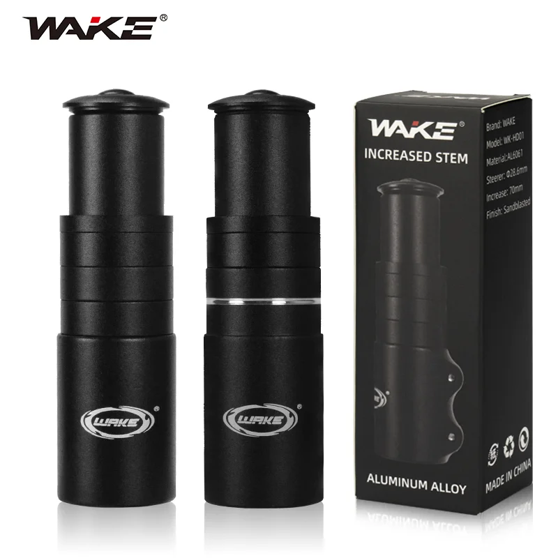 ويك دراجة شوكة الجذعية صعود 125 مللي متر دراجة الجذعية الارتفاع موسع الطريق دراجة هوائية جبلية المقود رفع محول الدراجات