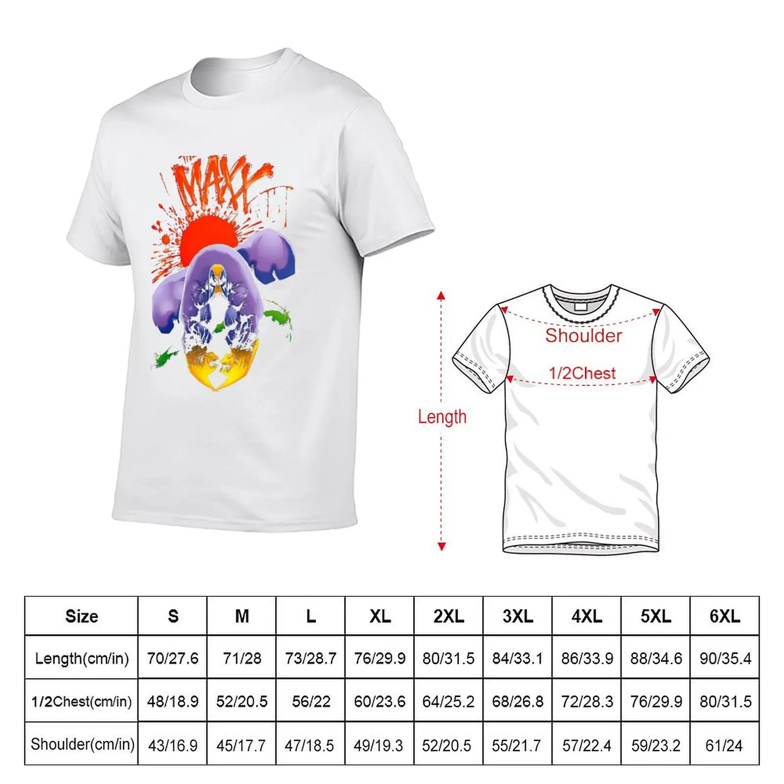 The Maxx T-Shirt t shirts for man pack white men t shirt cotton 100% T-Shirt