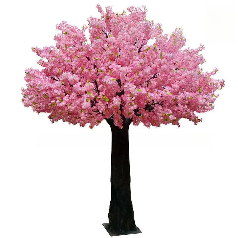 

Customizable large artificial cherry blossom tree for hotel weddings, artificial cherry blossom tree for indoor decoration