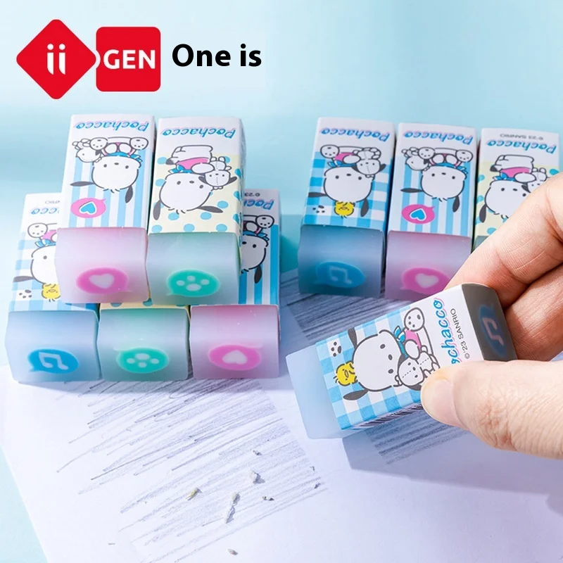 Iigen Stationery Sanrio Style Sandwich Eraser Clean And Traceless Pupil Special Eraser Kuromi Melody Cinnamoroll  Pochacco