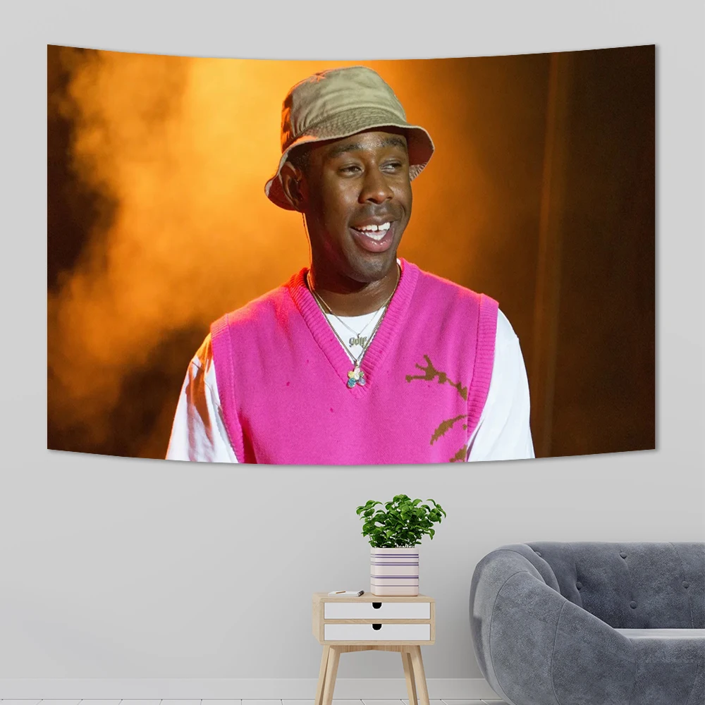 Flower Boy Tyler The Creator Hanging Bohemian Tapestry Bohemian Wall Tapestries Mandala Cheap Hippie Wall Hanging kpop