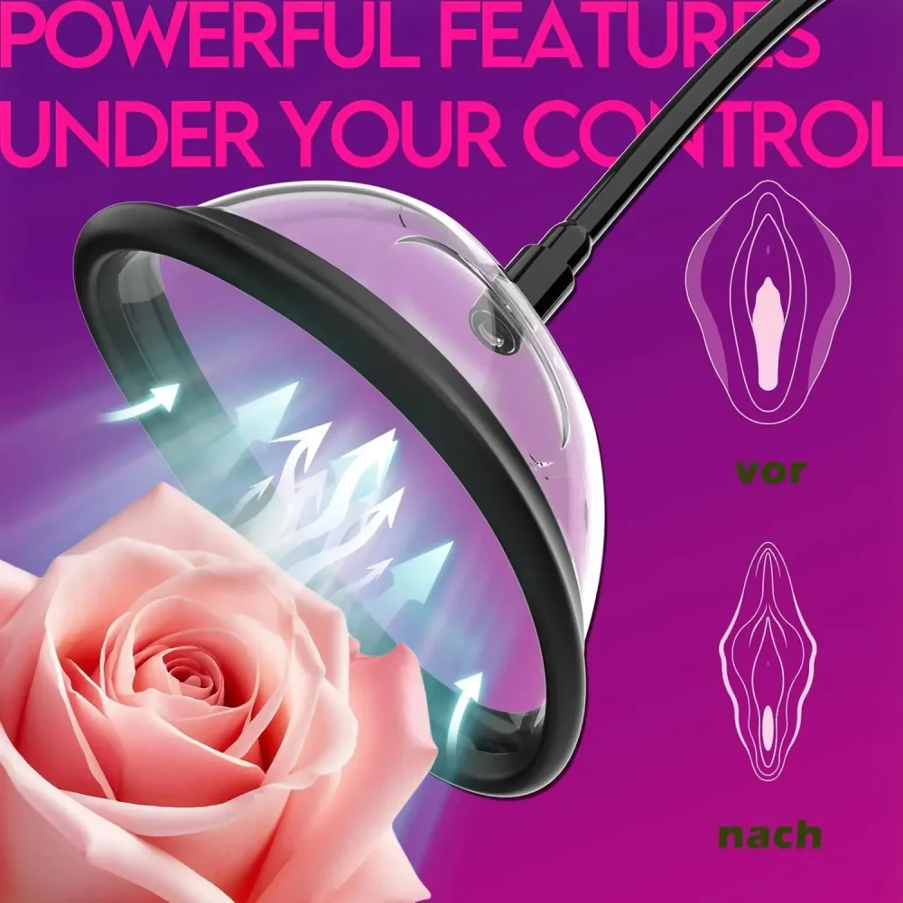 دليل الثدي مضخة المهبل كوب شفط مزدوج الثدي المهبل توسيع مدلك G-بقعة محفز الإناث الكبار الاستمناء