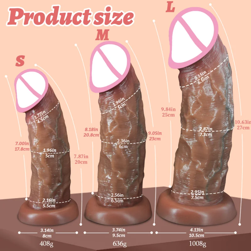 Glans Dildos Anal Vagina Play Huge Dildo G-spot Stimulate Giant Penis Butt Plug Sex Toys for Women Men Beginner view 3