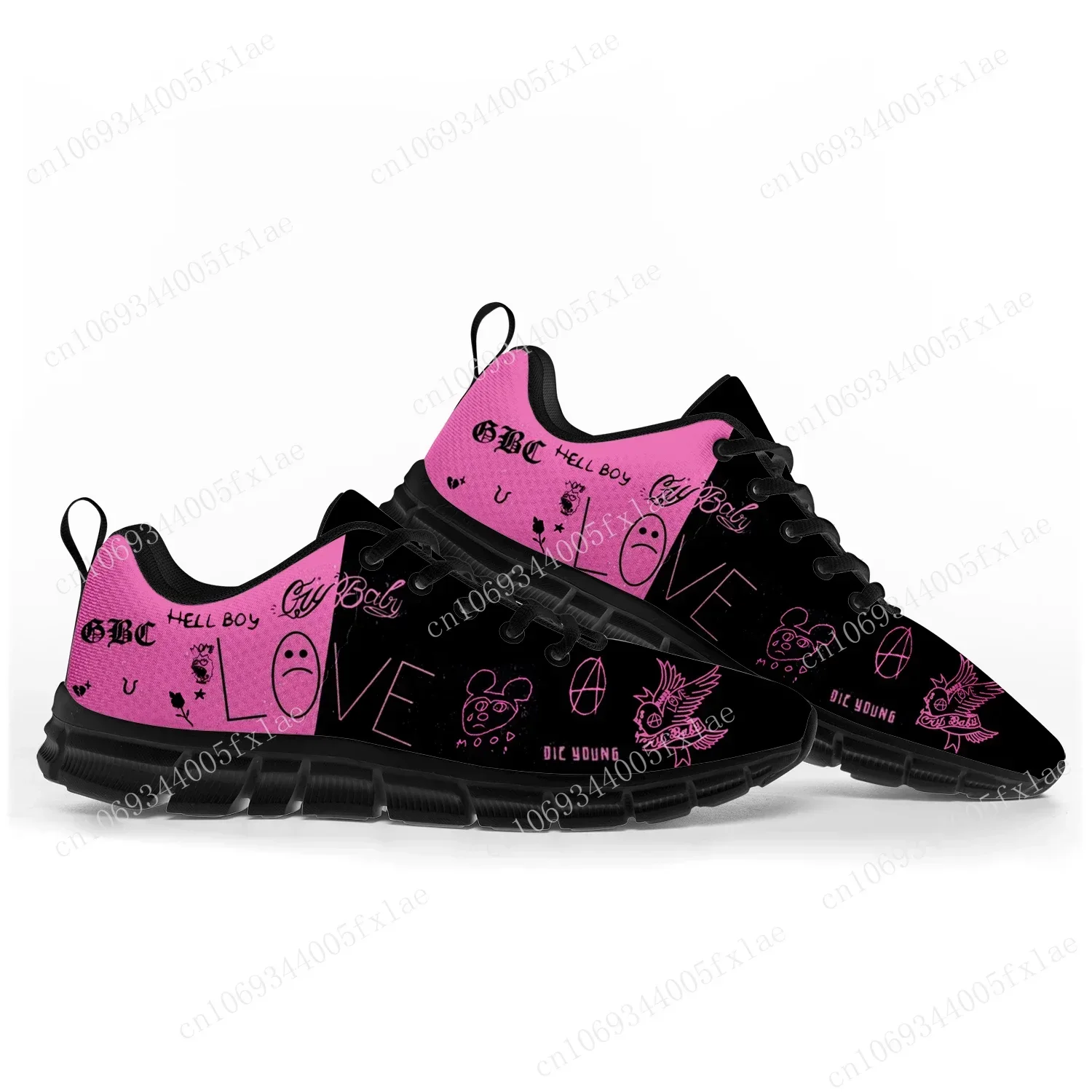 

Hot Hip Hop Rapper Lil Peep Sports Shoes Mens Womens Teenager Kids Children Sneakers Casual Custom High Quality Couple Shoes