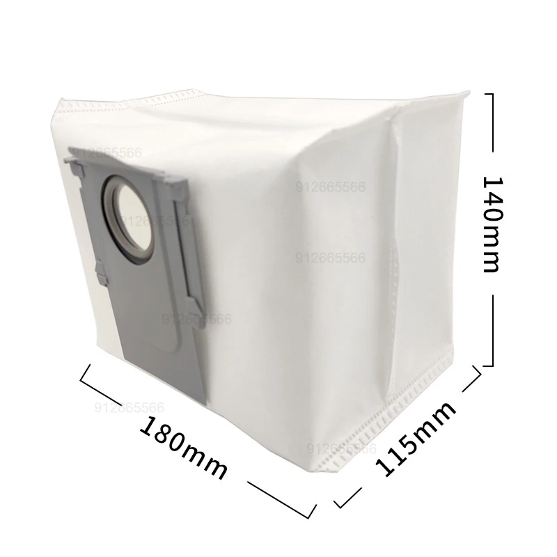 Roborock S7 pro ultra / S7 MaxV 울트라 로봇 진공 청소기 용 먼지 봉투, Q5 + / Q7 + / Q7 Max + T8 G10S 프로 쓰레기 봉투 교체용