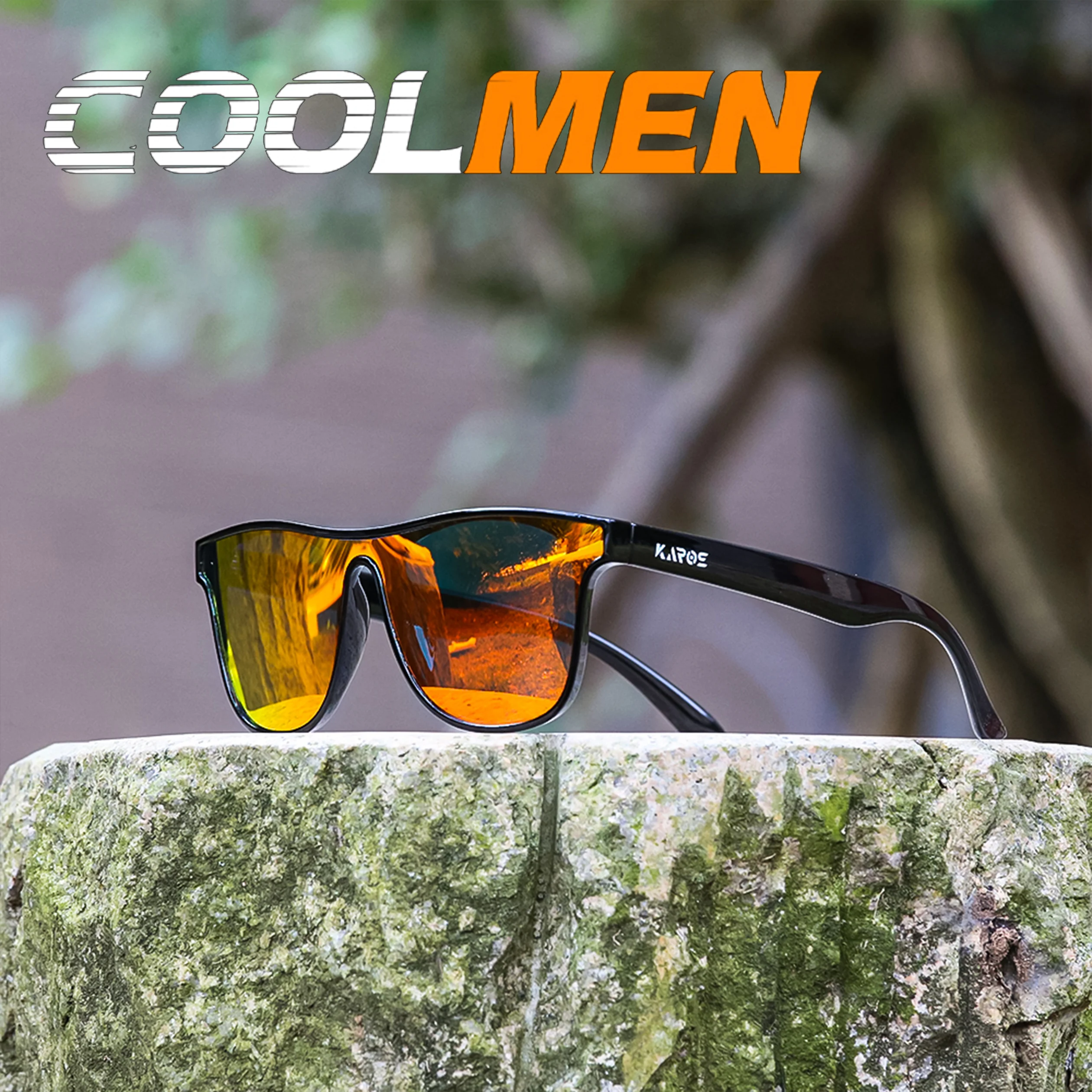 

COOLMEN Fashion Sunglasses For Men Women Square Oversized Anti Glare Driving Eyewear Mirror Sun Glasses Women UV400 Goggles