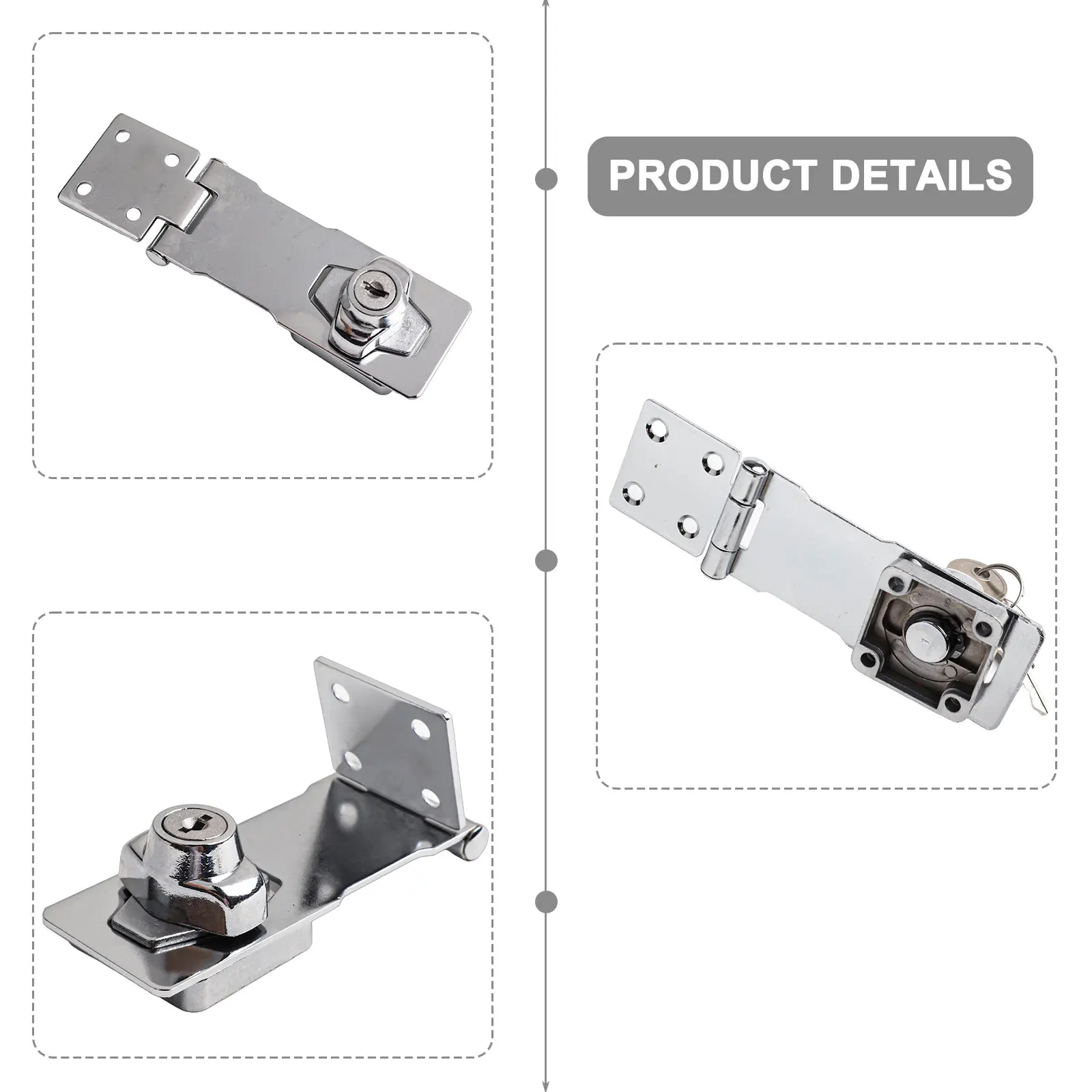 찬장 잠금 차고 잠금 고품질 금속 신뢰할 수 있는 잠금 장치 보안 잠금 시스템 찬장에 대한 원활한 작동