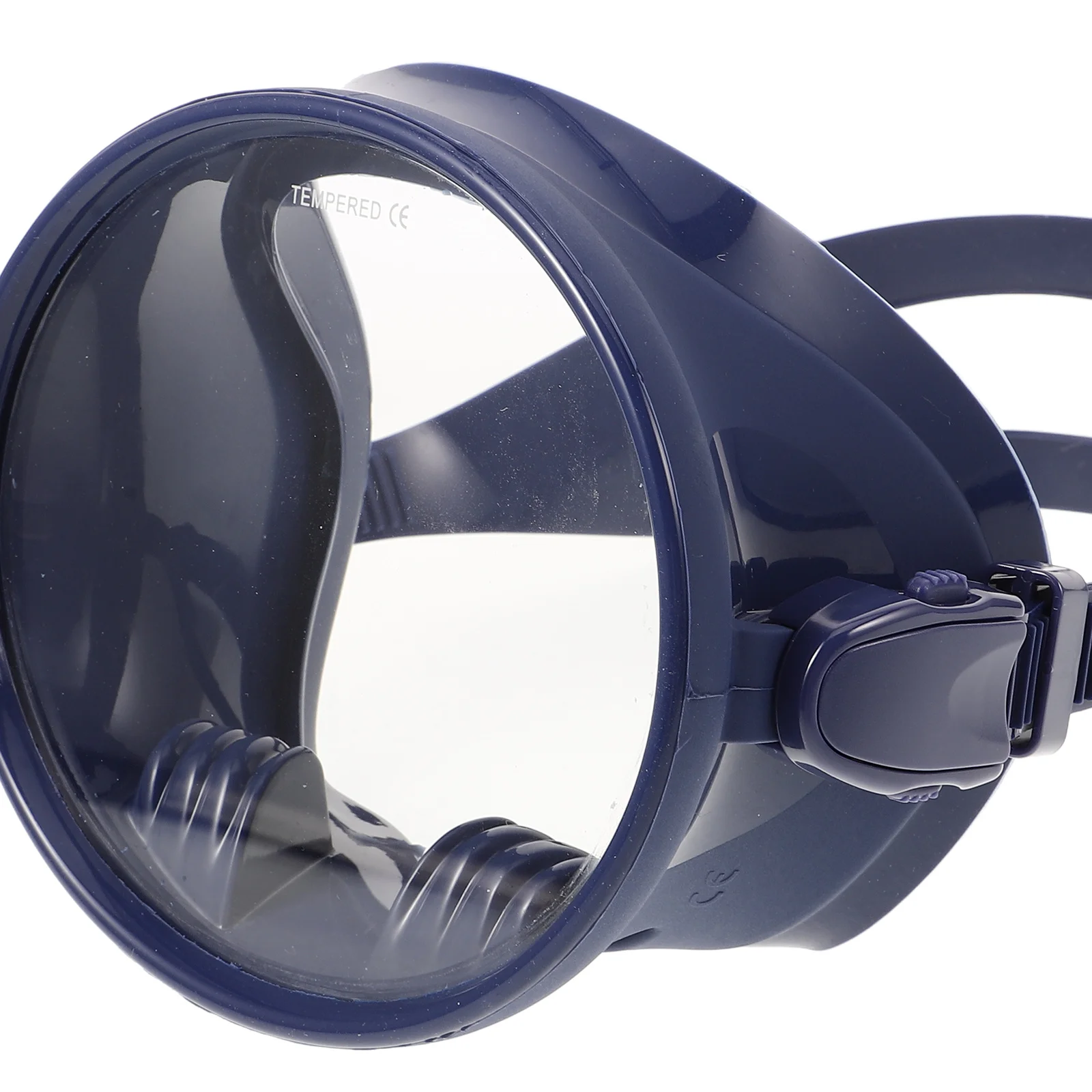 نظارات سباحة للجنسين بإطار كبير رؤية واضحة ومضادة للضباب وحزام قابل للتعديل وواقي عين السباحة المحمول للبالغين #4