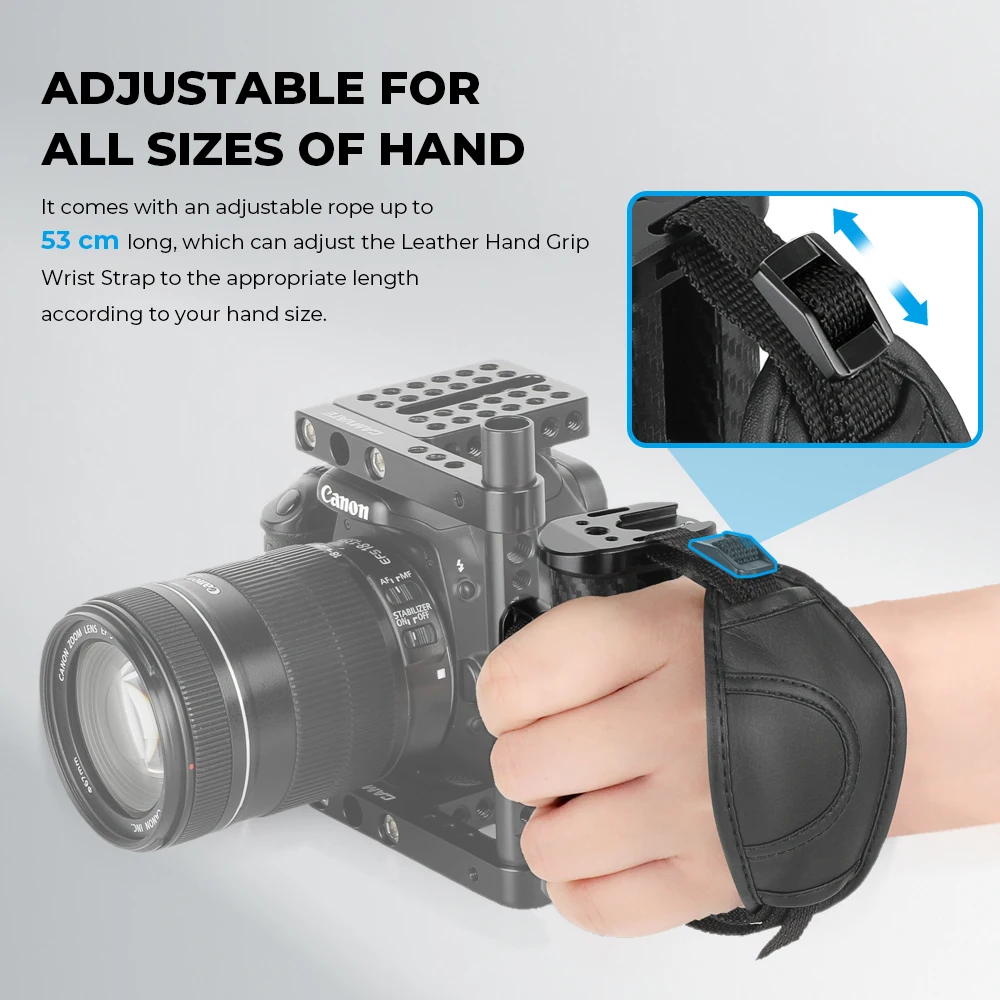 Боковая ручка из углеродного волокна HDRig, регулируемая рукоятка, винт 1/4, клетка для камеры, крепление для холодного башмака, держатель вспышки, позиционирующая ручка