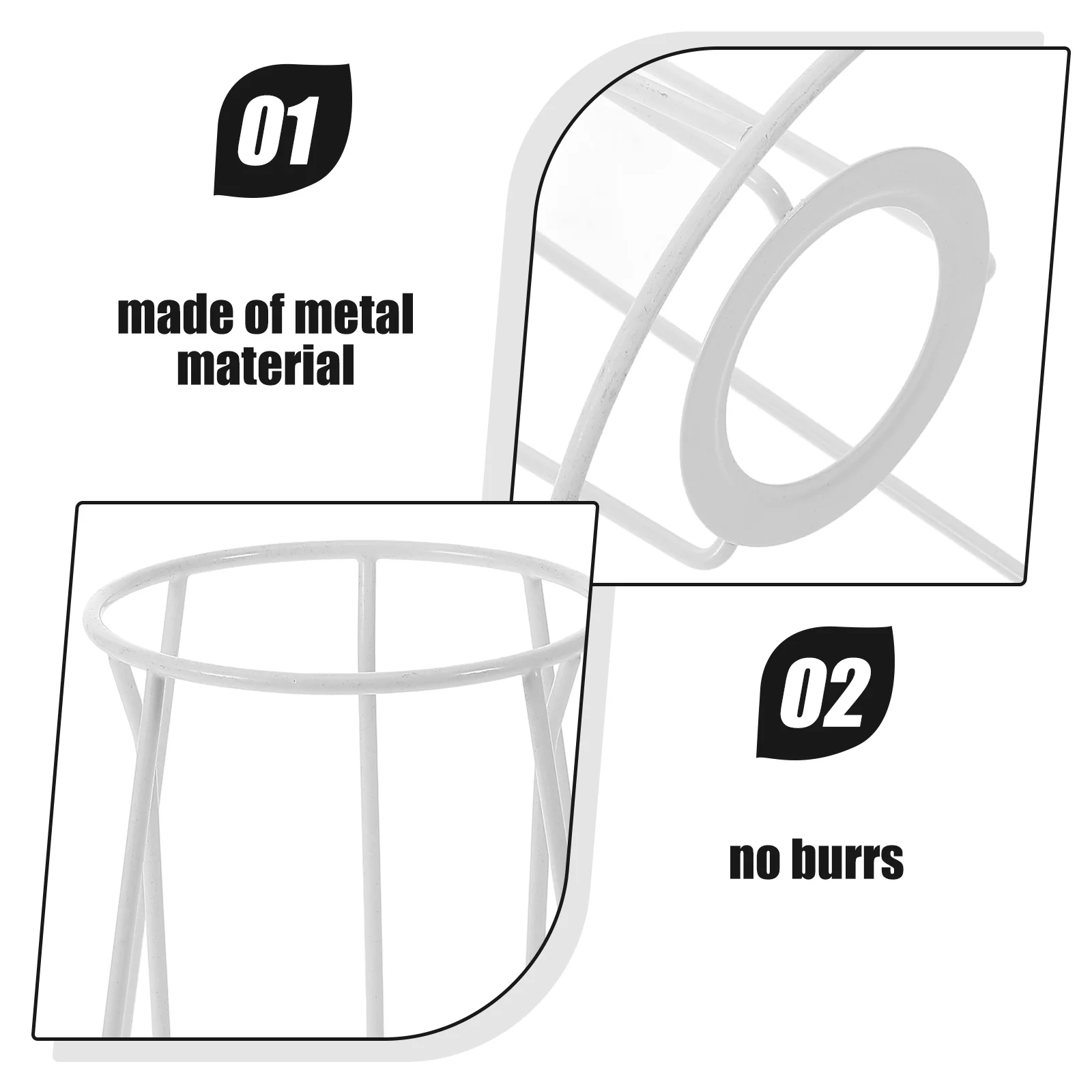 

Metal Lampshade Frame DIY Table Light Cover Stable Wire Lamp Holder Easy Assembly Lampshade Bracket Supplies Lamp Shade Brackets