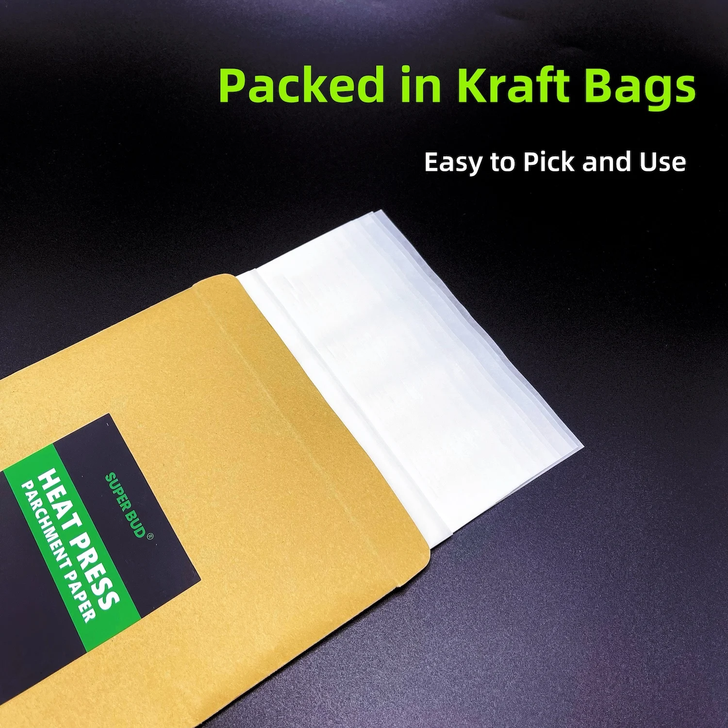 50/100 ورقة من ورق الضغط المقطوع مسبقًا من ورق البرشمان المطلي بالسيليكون على جوانب مزدوجة لآلة ضغط الصنوبري (52 جرام)