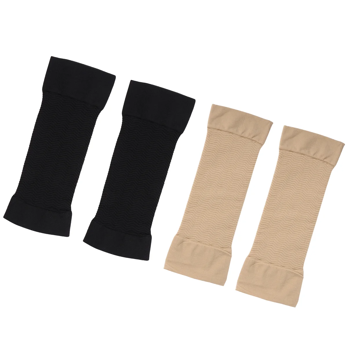 Elastic Compression Arm Sleeves Slimming Scar Covering Improve Shaper Sleeve Protector  Calf Shaper Sleeve for Sport Fitness