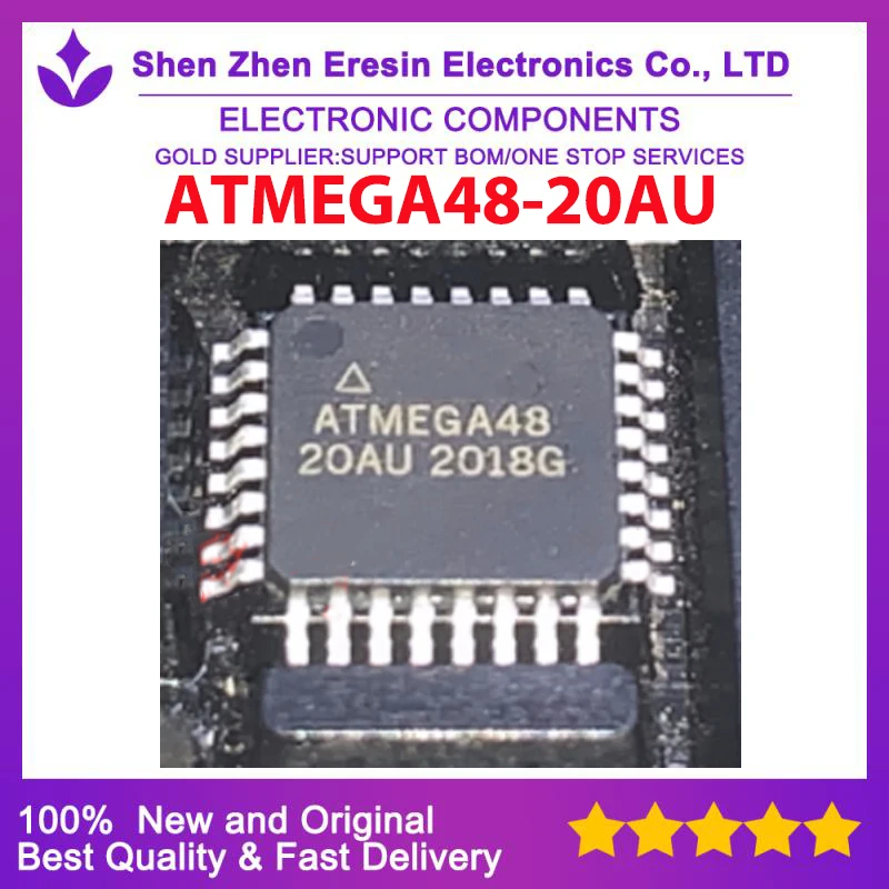 Miễn Phí Vận Chuyển 1 Cái/lốc ATMEGA48-20AU TQFP32 Mới Và Ban Đầu