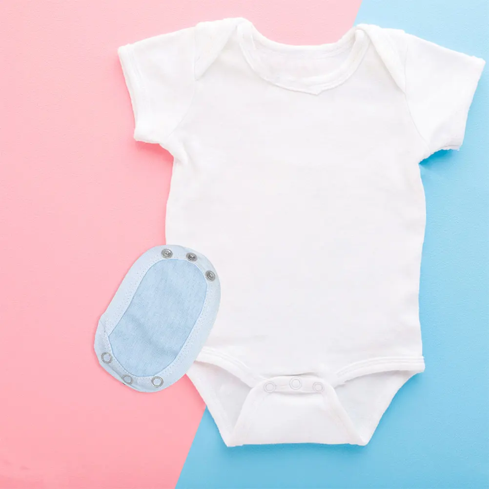 5 pçs peça de extensão do bebê bodysuit extensor snaps extensores crescer macacão roupa para roupas femininas acessório