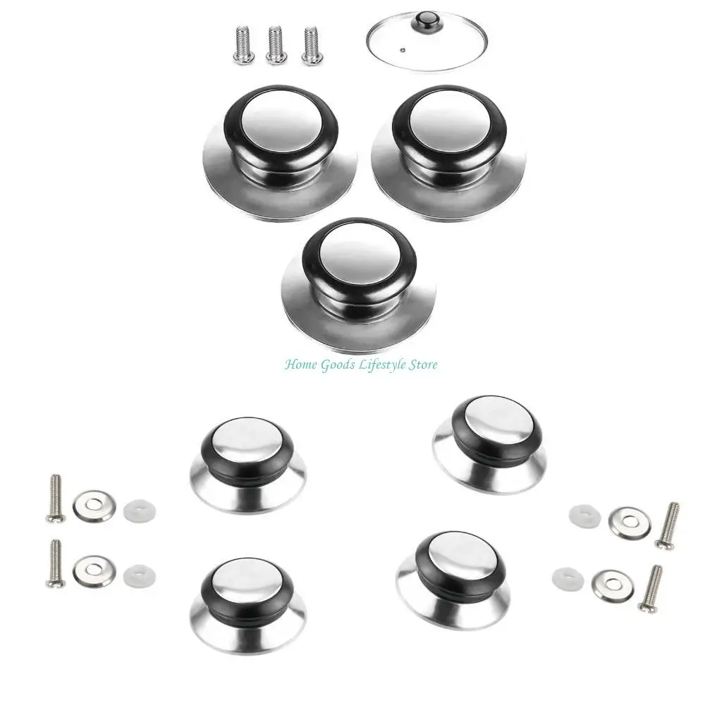 

E74E 2Pieces Многоцелевые ручки ручки крышки для замены на кухонных принадлежностях