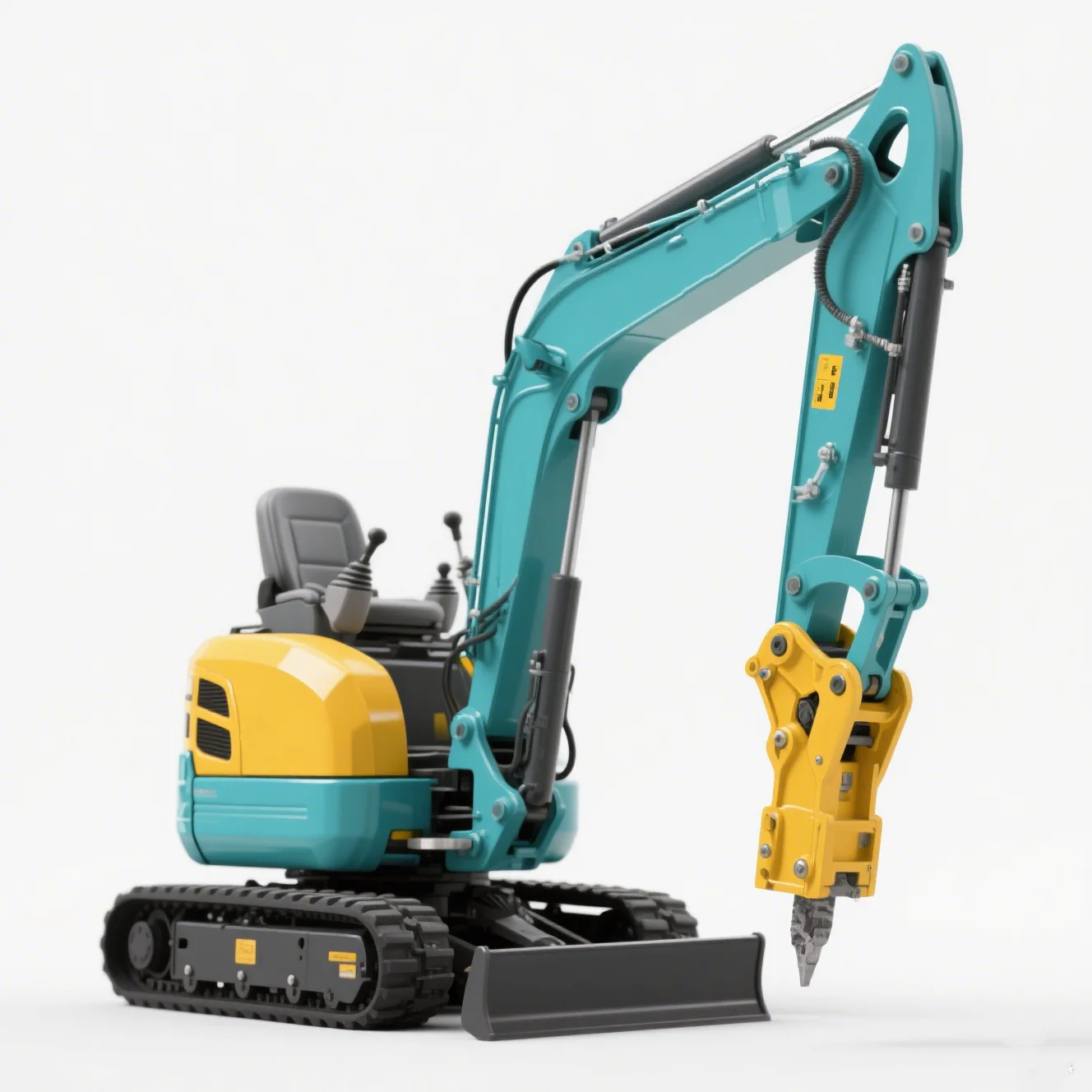 

Customized Chinese new tracked small excavator particle excavator hydraulic small excavator for sale
