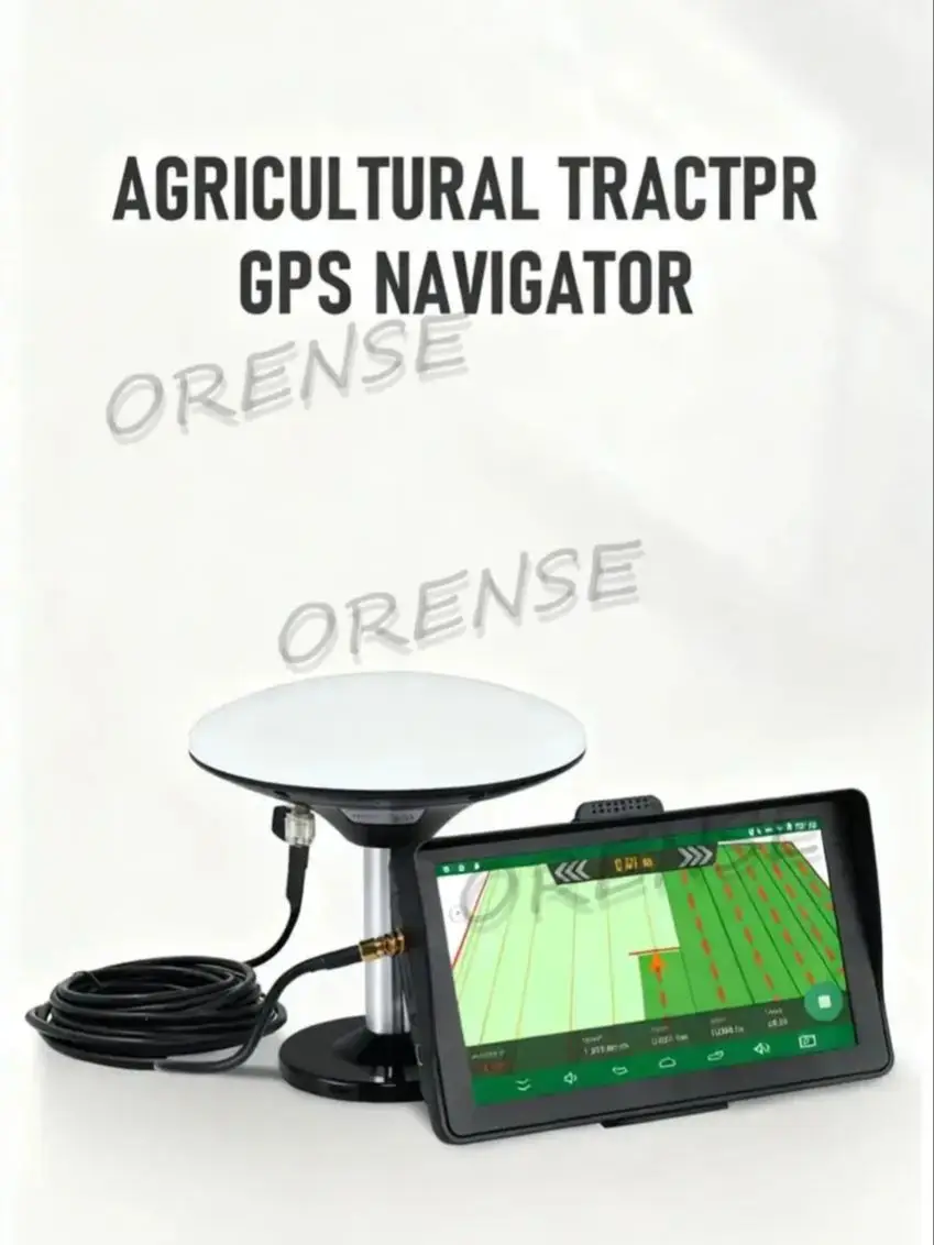 7-calowy/9-calowy nawigator GPS do ciągników, żniwiarek, nawigator GNSS do rolnictwa, nawigacja do oprysków, orania i siewu na polach uprawnych — 2