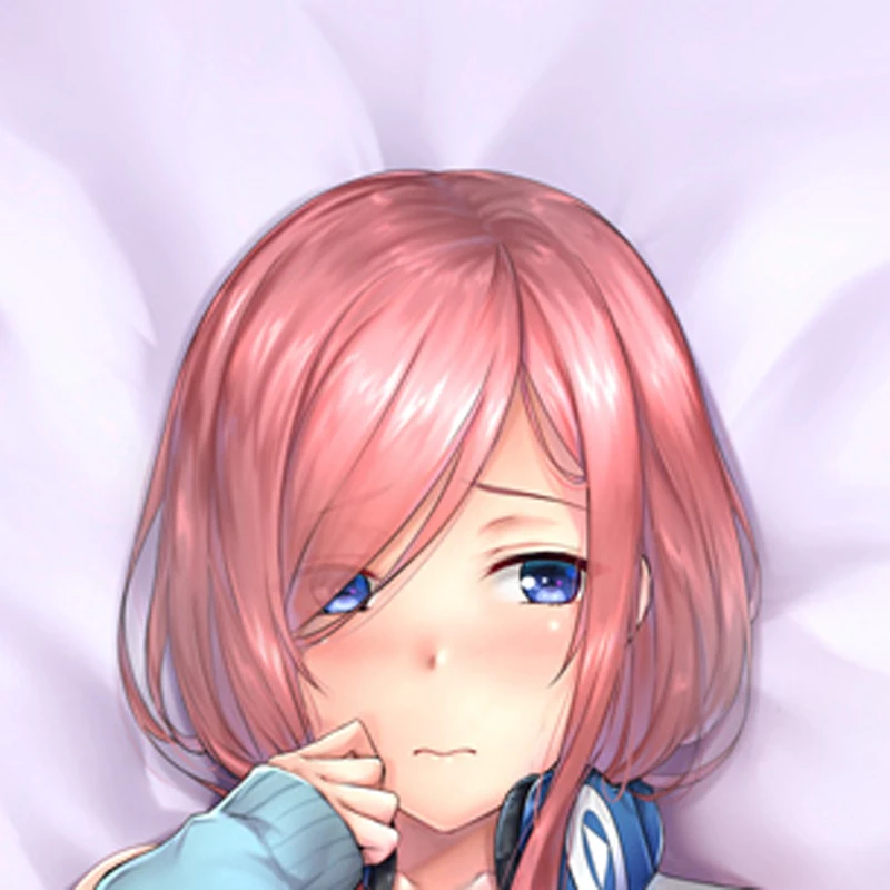 

Dakimakura Anime Pillow Case Miku Nakano Double-sided Print Of Life-size Body Pillowcase Gifts