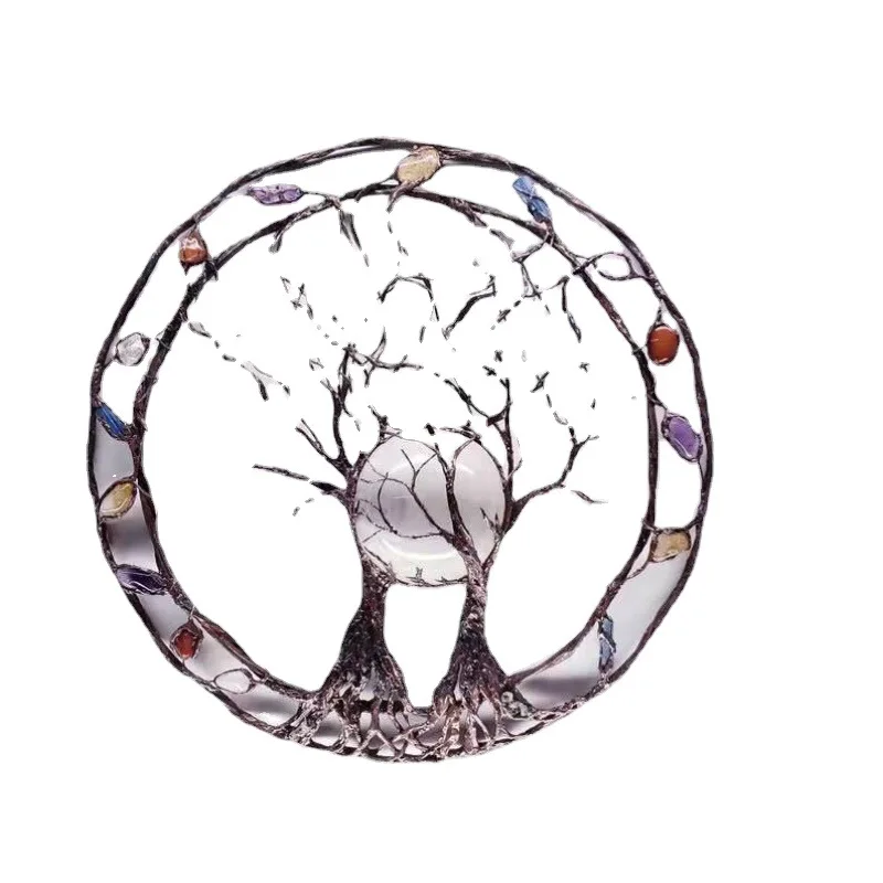 

Circle Of Life-Metal Tree Wall Art Decorations