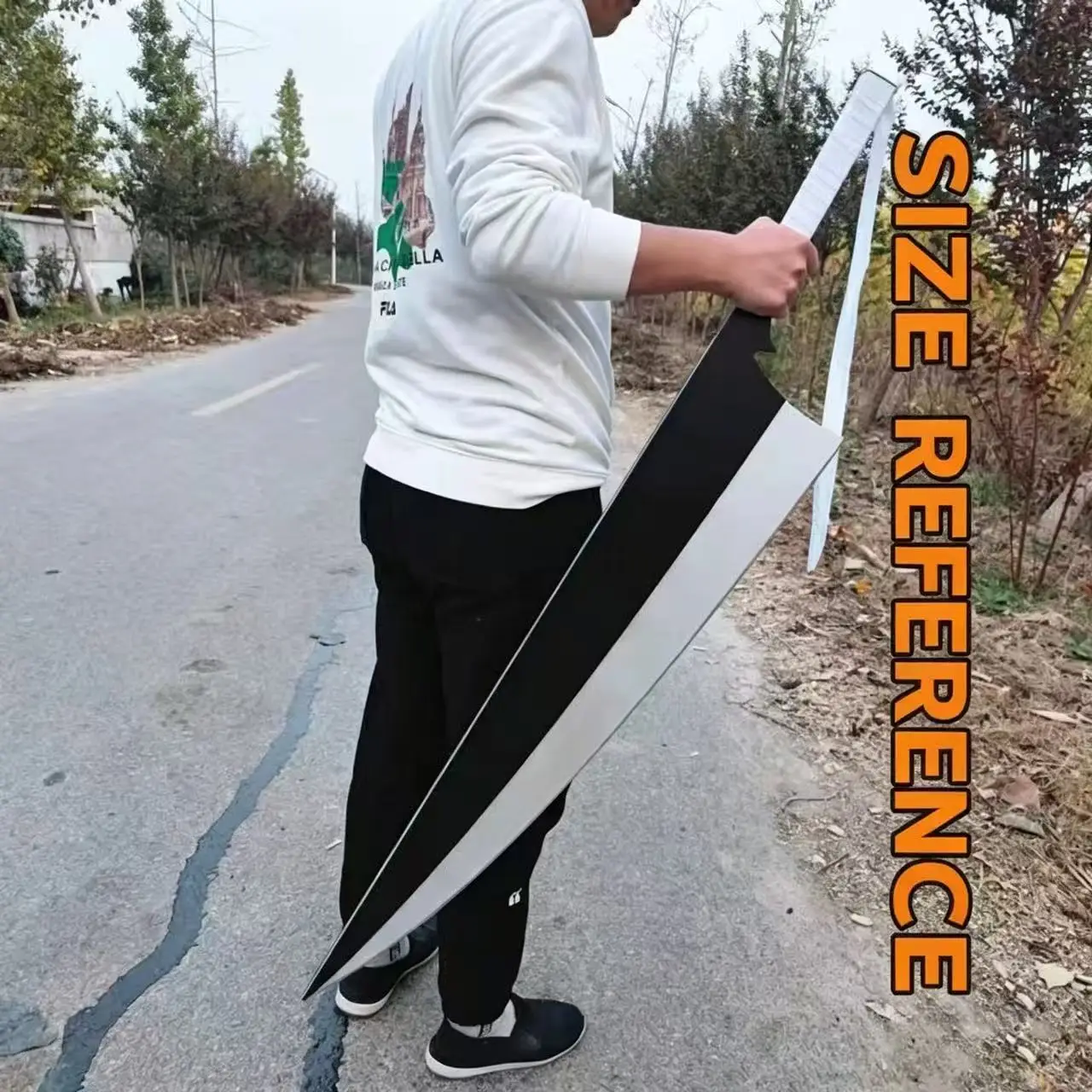 Kurosaki Ichigo Cos Sword Weapons Anime BLEACH Grim Cosplay Zangetsu Sword Prop Halloween Christmas Party Costume Accessories