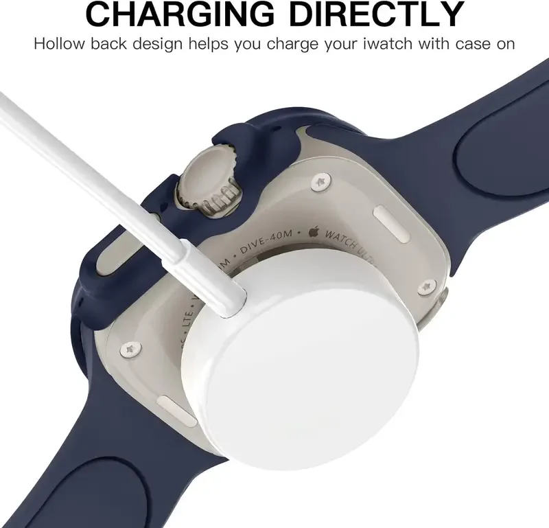 Cover For Apple Watch Case Ultra 2 49mm strap smartwatch PC Bumper Shell Protector iwatch series ultra 49 mm band Accessories