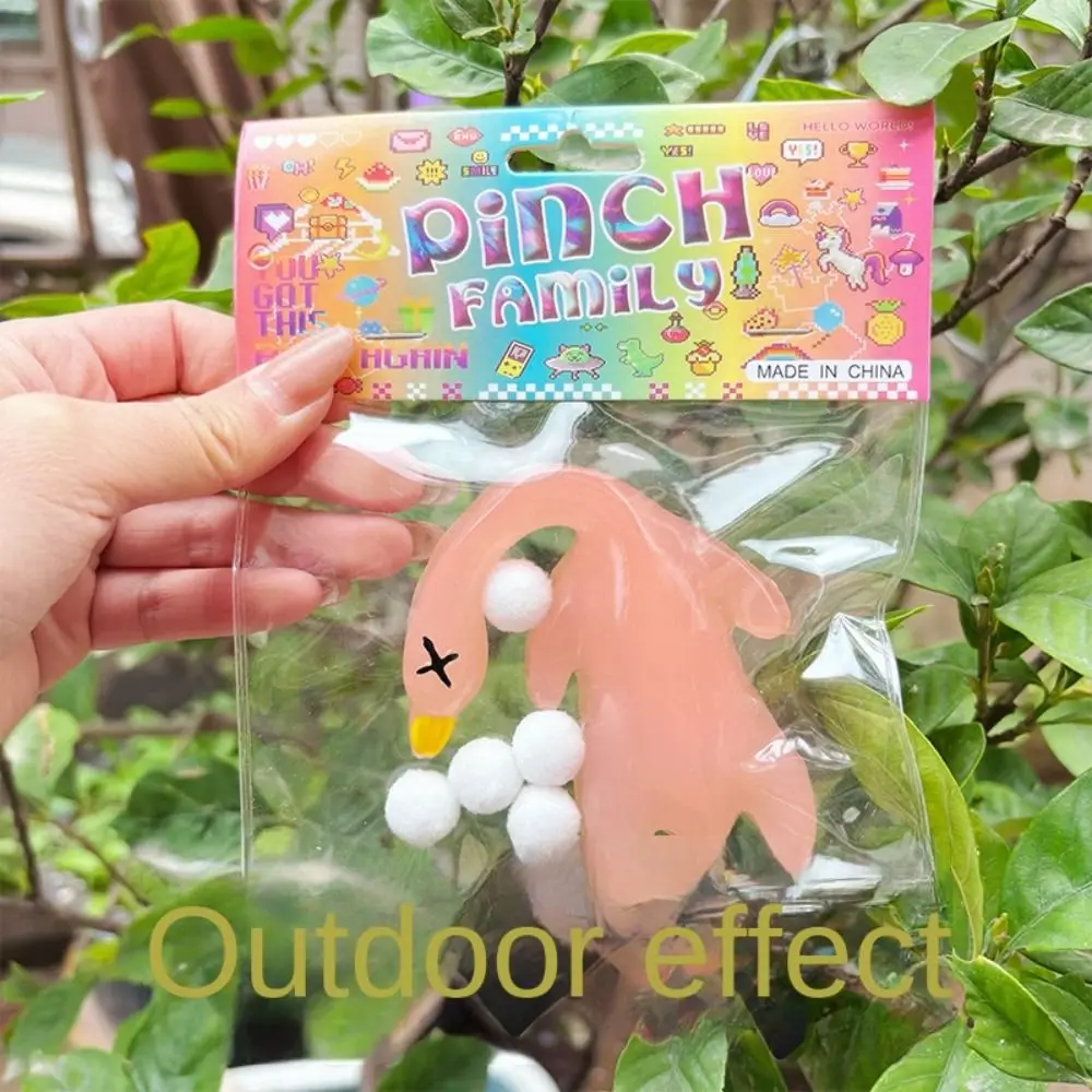 

Изменение цвета, игрушка для выжимания жареной утки, быстрое восстановление, мягкая игрушка-утка с медленным отскоком, уникальная мультяшная игрушка для зажима утки, декоративная игрушка