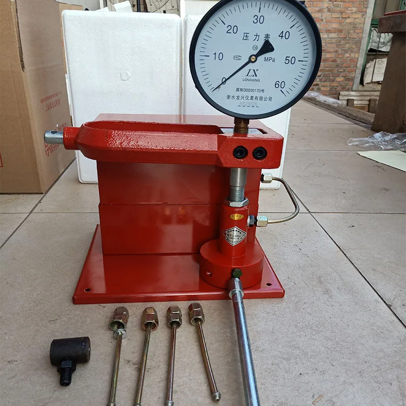 Injector Calibrator Test Bench Tester EFI Pressure Gauge Hand Pressure Calibrator Test Bench
